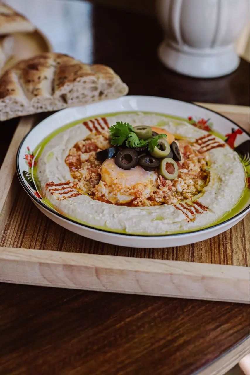 Shakshuka with Hummus